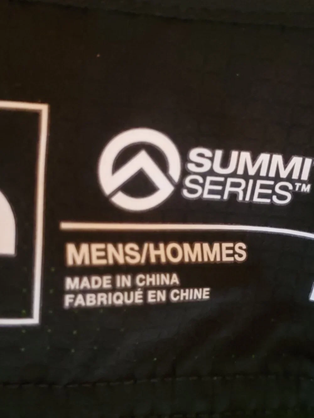 The North Face bright lime